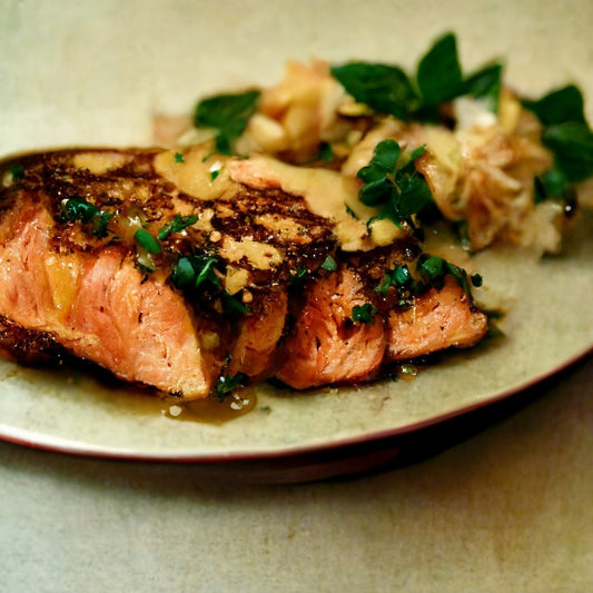 Sweet and Savory Delight: Apple Butter Salmon Recipe