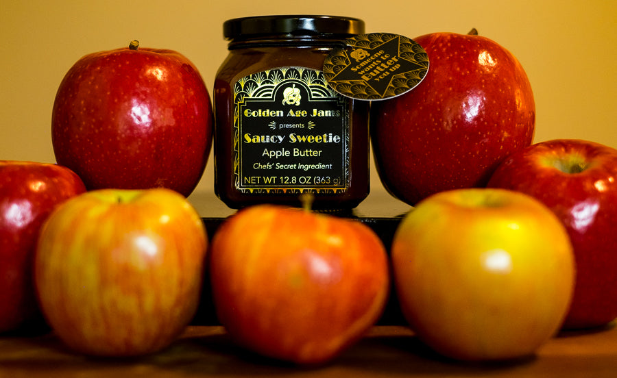 Premium Apple Butter - Gift-Ready Jar, No Preservatives, Delicious and Thoughtful Gift