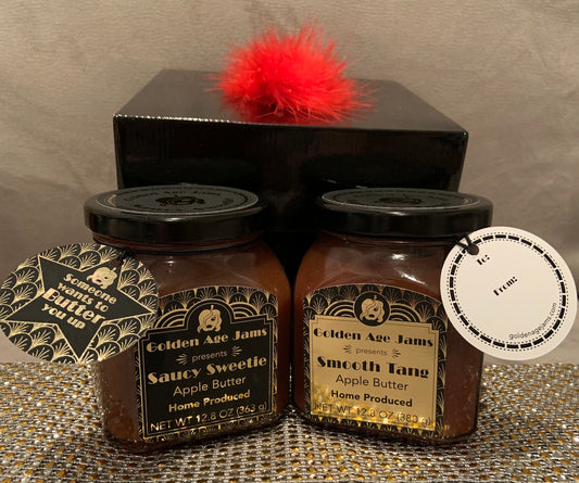 Premium Apple Butter - Gift-Ready Jar, No Preservatives, Delicious and Thoughtful Gift